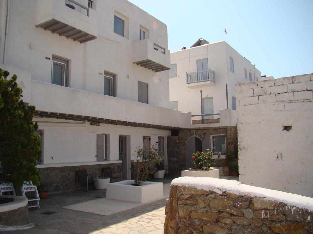 Manos Rooms Mykonos Town Eksteriør bilde