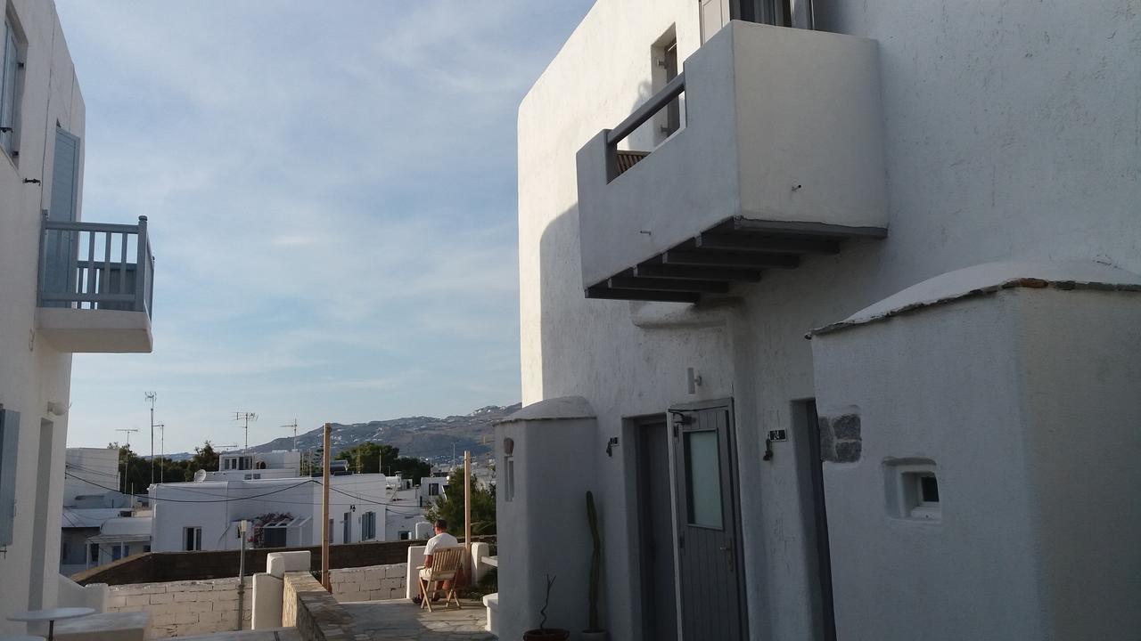 Manos Rooms Mykonos Town Eksteriør bilde