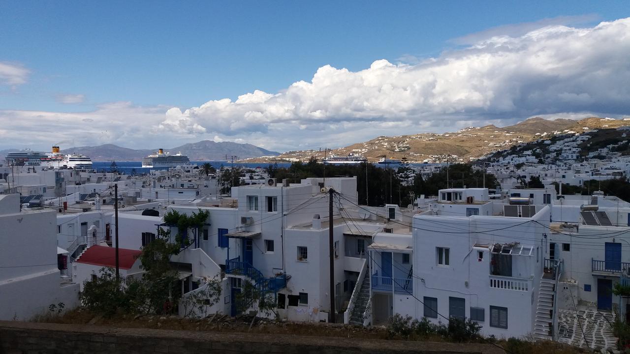 Manos Rooms Mykonos Town Eksteriør bilde